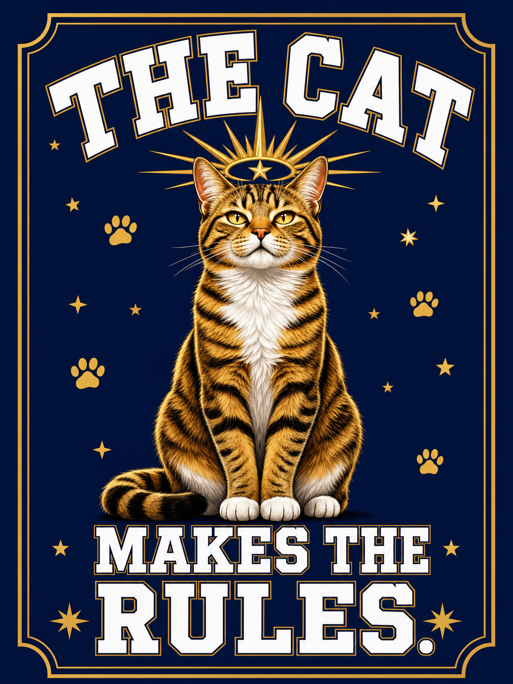 Cat Lover (Version C) — House Flag
