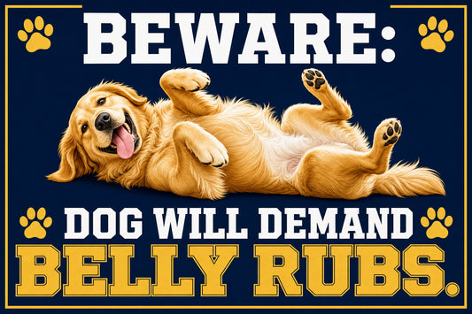 Belly Rubs & Tail Wags — House Flag