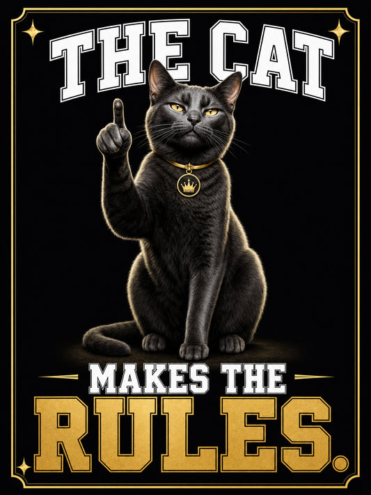 My Cat Is My Therapist — 3x5 Pole Flag