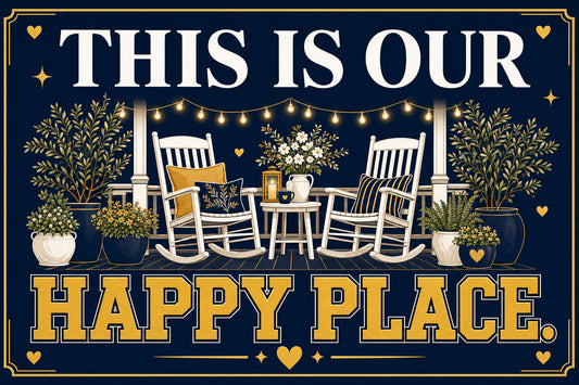 This Is My Happy Place — Garden Flag
