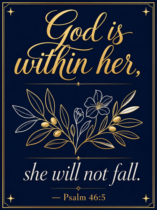 Psalm 46:10 — Be Still and Know — 3x5 Pole Flag
