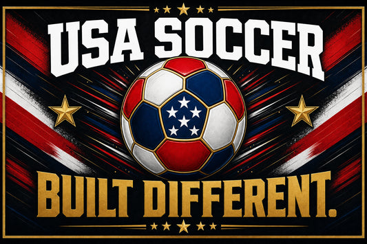 Soccer Is Different Here — 3x5 Pole Flag