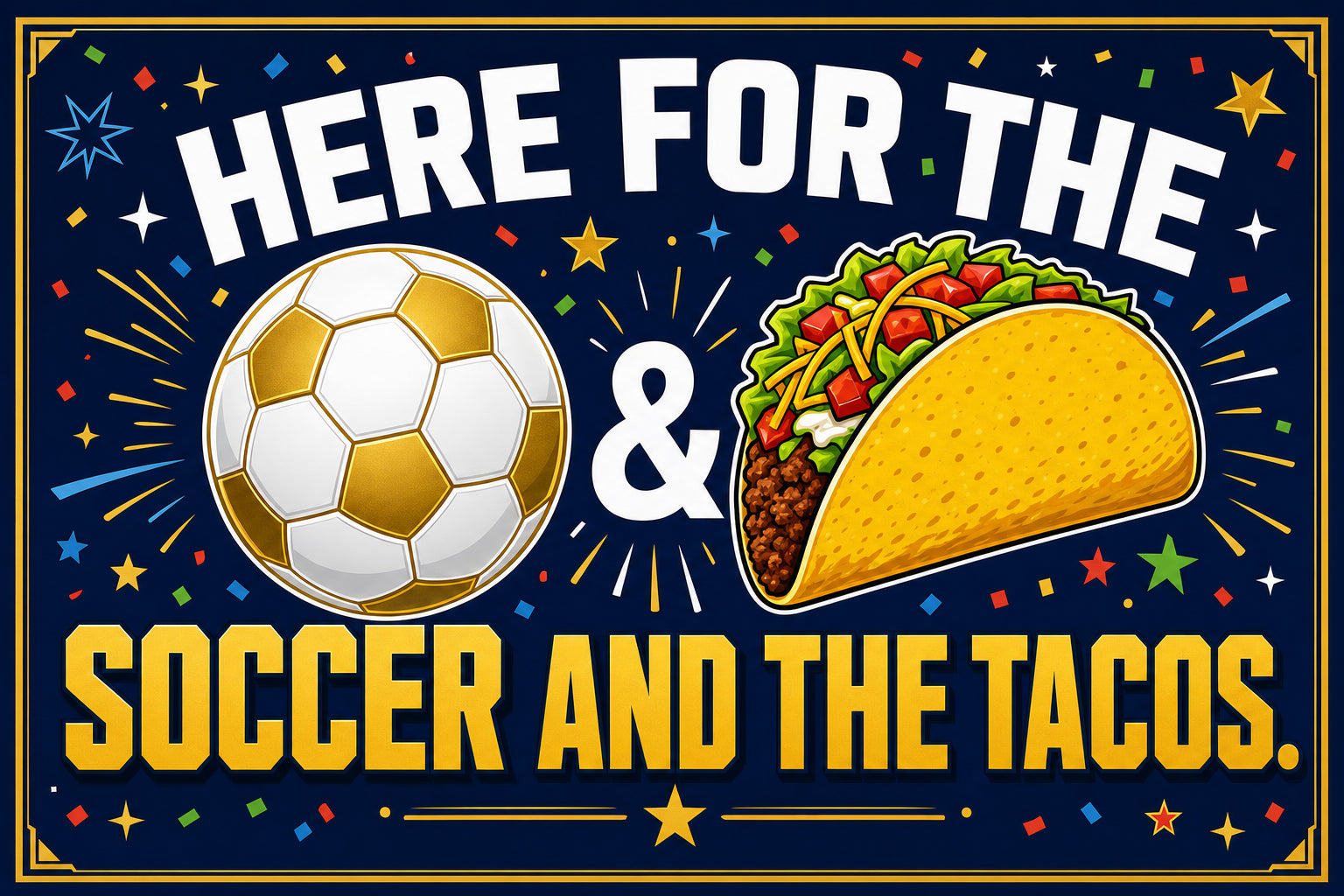 Taco Tuesday (Version B) — 3x5 Pole Flag